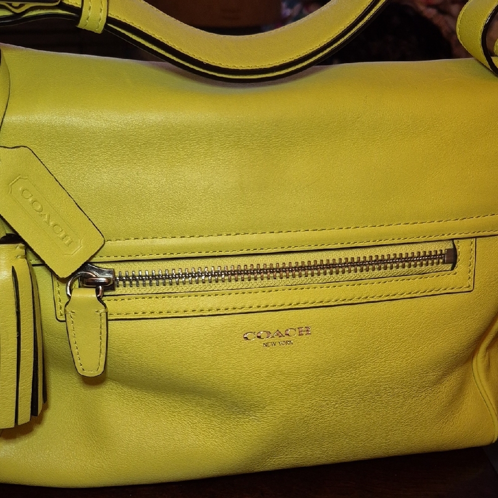 Coach Legacy Glove Tanned Leather Crossbody - Picture 2 of 12